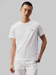 Calvin Klein Jeans T-Shirt 2 PACK MONOLOGO Logodruck Weiß/Dunkelblau/Schwarz