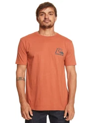 Quiksilver T-Shirt Original Orange/Rot/Braun