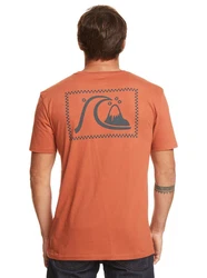 Quiksilver T-Shirt Original Orange/Rot/Braun
