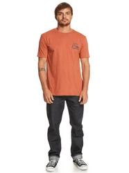 Quiksilver T-Shirt Original Orange/Rot/Braun
