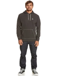 Quiksilver Kapuzensweatshirt The Original Schwarz/Dunkelgrau