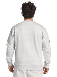 Quiksilver Sweatshirt The Original Grau/Hellgrau/Weiß