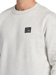 Quiksilver Sweatshirt The Original Grau/Hellgrau/Weiß