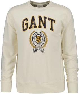 Gant Sweatshirt GRAPHIC C-NECK SWEAT Orange/Gold/Grau/Gelb