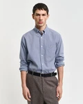 Gant Langarmhemd POPLIN MICRO GINGHAM SHIRT Regular Fit Grau/Blau/Hellblau/Hellgrau