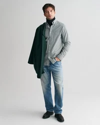 Gant Langarmhemd POPLIN MICRO GINGHAM SHIRT Regular Fit Grün/Hellblau/Hellgrau/Dunkelgrün