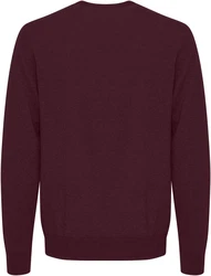 BLEND Pullover Bruton V-Ausschnitt weinrot