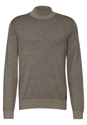 STREET ONE MEN Rollkragenpullover Grau/Khaki/Braun/Beige