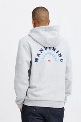 Blend Sweatjacke BHSweatshirt Grau/Hellgrau