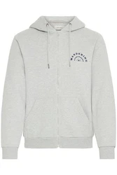 Blend Sweatjacke BHSweatshirt Grau/Hellgrau