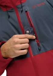 Maier Sports Funktionsjacke Metor Move M Herren Outdoorjacke Rot