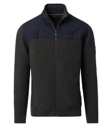 CASAMODA Strickjacke uni blau (108)
