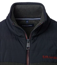 CASAMODA Strickjacke uni blau (108)