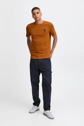 Blend T-Shirt BLEND BHTee Orange/Braun