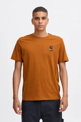 Blend T-Shirt BLEND BHTee Orange/Braun