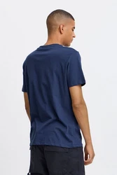 Blend T-Shirt BLEND BHTee Dunkelblau/Blau