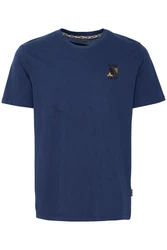 Blend T-Shirt BLEND BHTee Dunkelblau/Blau