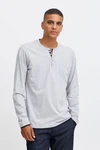 Blend Longsleeve BHTee Grau/Hellgrau