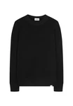 studio seidensticker Strickpullover Studio Langarm Rundhals Schwarz
