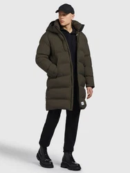 khujo Wintermantel CAIUS Dunkelgrün/Khaki