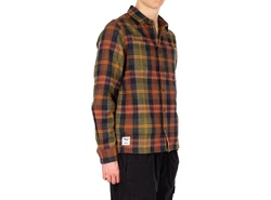 Iriedaily Hemd Chillax Lumber blau/gelb/grün/orange