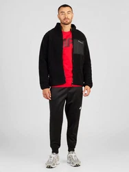 KnowledgeCotton Apparel Fleecejacke Schwarz/Lila