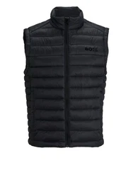 BOSS Steppweste Calano Schwarz/Dunkelblau/Braun