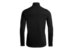 VAUDE Trainingspullover Livigno Halfzip II Schwarz/Gelb/Dunkelrot