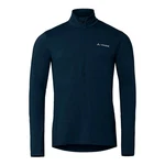 VAUDE Trainingspullover Livigno Halfzip II Dunkelblau/Blau/Hellblau