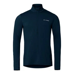 VAUDE Trainingspullover Livigno Halfzip II Dunkelblau/Blau/Hellblau