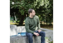 Hhenhorn Rundhalspullover Wallster Sweatshirt Grün