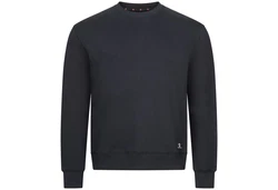 Hhenhorn Rundhalspullover Wallster Sweatshirt Dunkelblau/Schwarz/Dunkelgrau