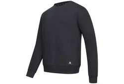 Hhenhorn Rundhalspullover Wallster Sweatshirt Dunkelblau/Schwarz/Dunkelgrau