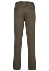 Club of Comfort Chinohose Garvey Chino/Flat Front Khaki/Dunkelgrün