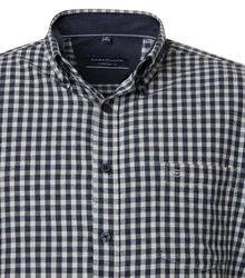CASAMODA Sweatshirt Langarmhemd Dunkelblau/Dunkelgrün/Blau