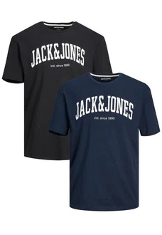 Jack & Jones T-Shirt 2-er Set Logo T-Shirt Kurzarm Basic Shirt JJELOGO (5581) Jack & Jones T-Shirt 2-er Set Logo T-Shirt Kurzarm Basic Shirt JJELOGO (5581)