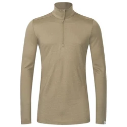 Kaipara Merino Sportswear Langarmshirt Merino Zip-Neck Herren Slimfit 200 