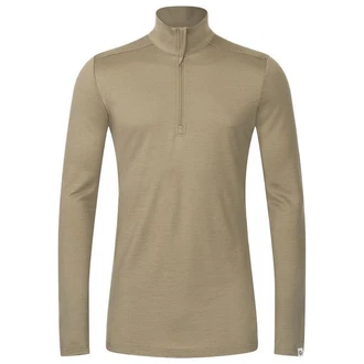 Kaipara Merino Sportswear Langarmshirt Merino Zip-Neck Herren Slimfit 200 Kaipara Merino Sportswear Langarmshirt Merino Zip-Neck Herren Slimfit 200