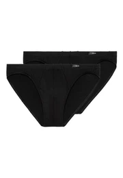 Slip 2er Pack Classic (Spar-Set, 2-St) Mini Slip / Unterhose - Baumwolle - Ohne Eingriff - Atmungsaktiv