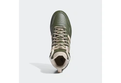 adidas Sportswear HOOPS 3.0 MID LIFESTYLE BASKETBALL Sneaker Dunkelgrün/Grün