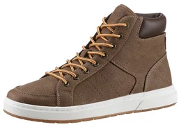 Levi's PIPER MID Sneaker, Schnrboots, Freizeitschuh, Schnrer mit Logoprgung