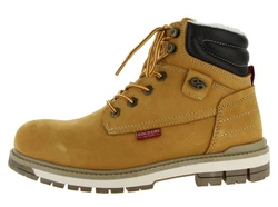 Dockers by Gerli Herren Schnürboots Stiefelette Beige/Braun/Gelb/Orange
