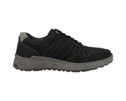 camel active Herren Schnürschuh Schwarz/Khaki/Dunkelblau
