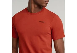 G-STAR T-Shirt Slim Base Rot/Orange
