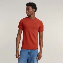G-STAR T-Shirt Slim Base Rot/Orange