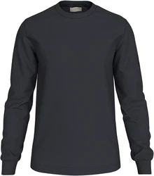 Calvin Klein Jeans Langarmshirt Badge Waffle LS Tee Dunkelgrau/Schwarz/Grau/Dunkelblau