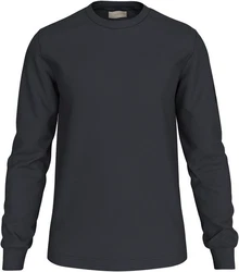 Calvin Klein Jeans Langarmshirt Badge Waffle LS Tee Dunkelgrau/Schwarz/Grau/Dunkelblau