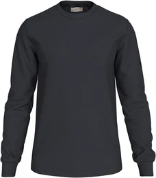 Langarmshirt BADGE WAFFLE LS TEE mit Logopatch