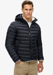 Superdry Steppjacke Hooded Fuji Sport Padded JKT blau (eclipse navy)