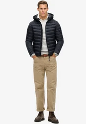 Superdry Steppjacke Hooded Fuji Sport Padded JKT blau (eclipse navy)